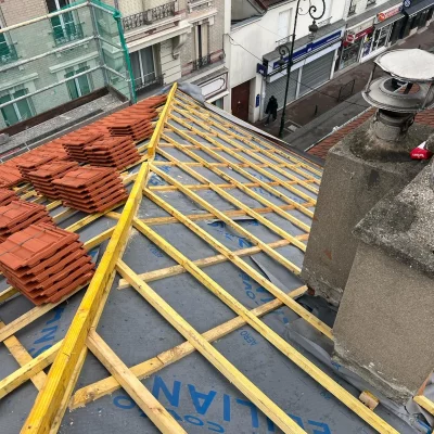 préparation tuiles pv 13 toiture bnp 93