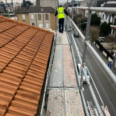 réfection toiture bnp pavillons-sous-bois 93